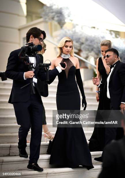 Stella Maxwell attends the amfAR Cannes Gala 2023 at Hotel du Cap-Eden-Roc on May 25, 2023 in Cap d'Antibes, France.