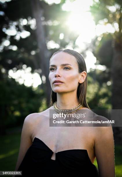 Natasha Poly attends the amfAR Cannes Gala 2023 at Hotel du Cap-Eden-Roc on May 25, 2023 in Cap d'Antibes, France.