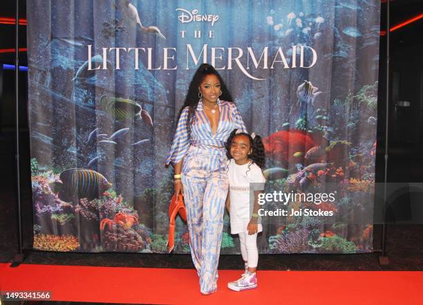 Guests attend Family and friends screening of The Little Mermaid at Regal Atlantic Station on May 25, 2023 in Atlanta, Georgia.