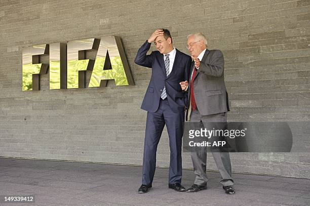 Michael J Garcia , Chairman of the investigatory chamber of the FIFA Ethics Committee, and Hans-Joachim Eckert , Chairman of the adjudicatory chamber...