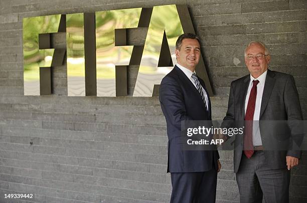 Michael J Garcia , Chairman of the investigatory chamber of the FIFA Ethics Committee, and Hans-Joachim Eckert , Chairman of the adjudicatory chamber...