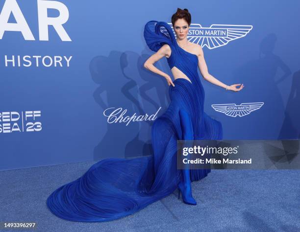 Coco Rocha attends the amfAR Cannes Gala 2023 at Hotel du Cap-Eden-Roc on May 25, 2023 in Cap d'Antibes, France.