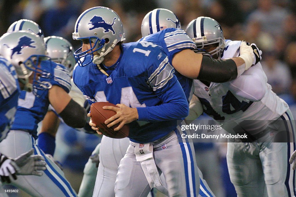Cowboys v Lions X