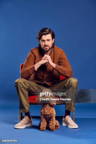 Comedian and actor Jack Whitehall is photographed for the Daily Mail on May 12, 2023 in London, England.