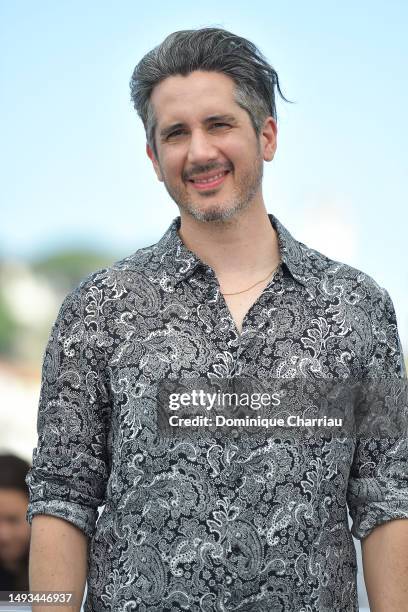 Jean-Bernard Marlin attends the "Salem" Photocall at the 76th annual Cannes film festival at Palais des Festivals on May 26, 2023 in Cannes, France.