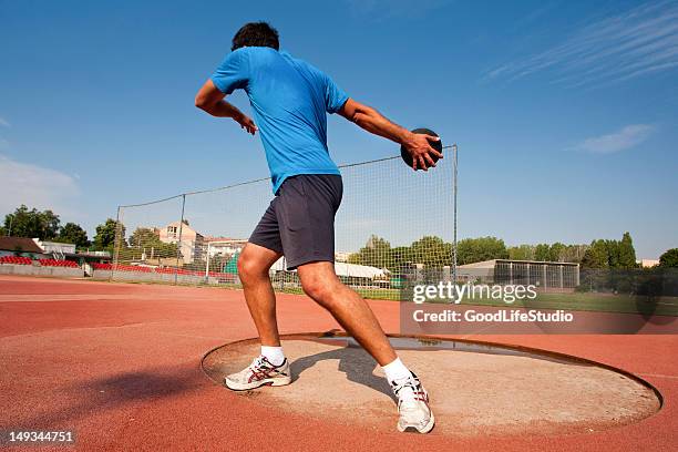 discus throw - discus stock pictures, royalty-free photos & images