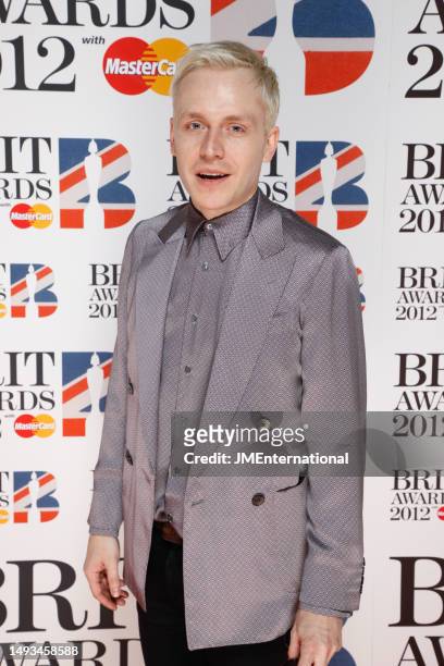Mr Hudson attends The BRIT Awards 2012 at The O2, on February 21, 2012 in London, England.