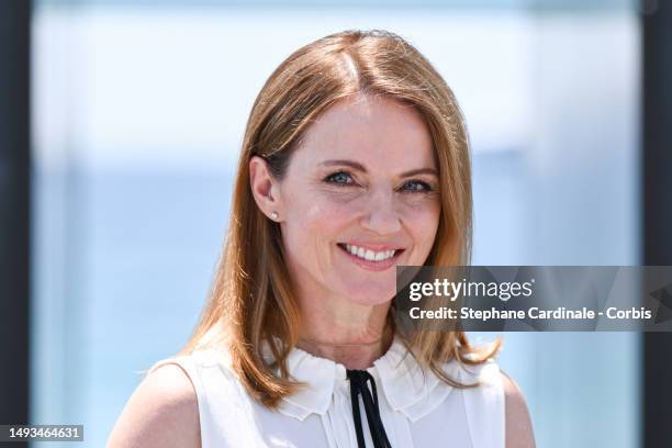 Geri Halliwell attends the "Gran Turismo" Photocall at the 76th annual Cannes film festival at Carlton Beach Club on May 26, 2023 in Cannes, France.