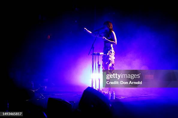 Kimra Castleton Kimbra performs at Sydney Opera House on May 26, 2023 in Sydney ...