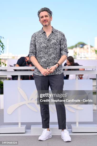 Jean-Bernard Marlin attends the "Salem" Photocall at the 76th annual Cannes film festival at Palais des Festivals on May 26, 2023 in Cannes, France.