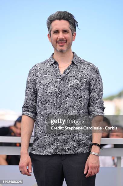 Jean-Bernard Marlin attends the "Salem" Photocall at the 76th annual Cannes film festival at Palais des Festivals on May 26, 2023 in Cannes, France.