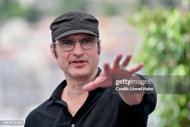 Robert Rodriguez attends the "Hypnotic" photocall at the 76th annual Cannes film festival at Palais des Festivals on May 26, 2023 in Cannes, France.