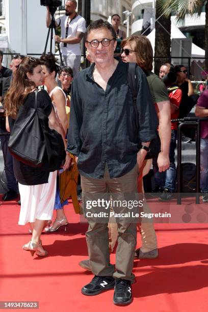 Nuri Bilge Ceylan attends the "La Chimera " red carpet during the 76th annual Cannes film festival at Palais des Festivals on May 26, 2023 in Cannes,...