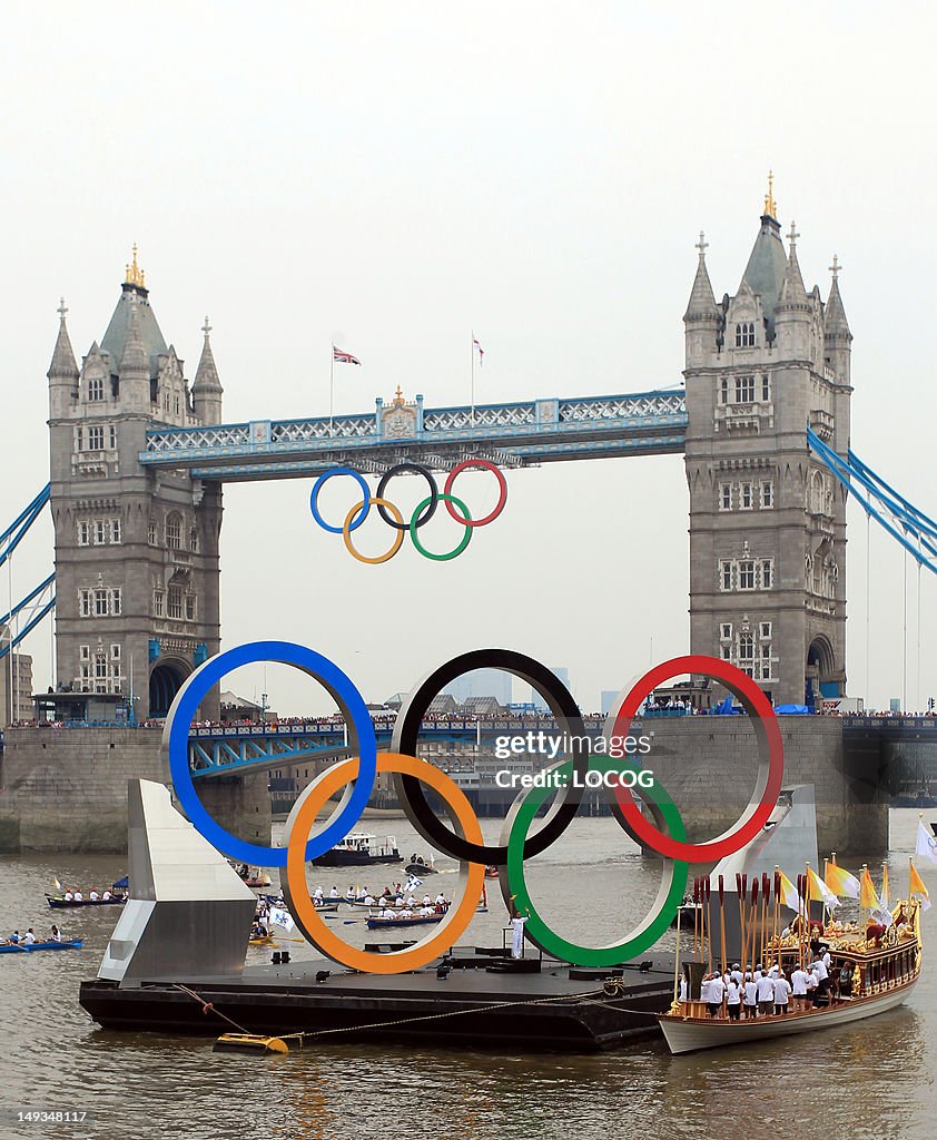 Day 70 - The Olympic Torch Continues Its Journey Around The UK