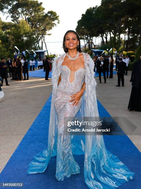 Emma Weymouth attends amfAR Gala 2023 Presented by The Red Sea International Film Festival during the 76th Annual Cannes Film Festival on May 25,...