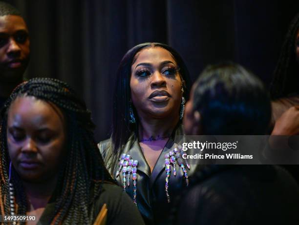 Lil Mo attends the 2023 Black Music Honors at Cobb Energy Performing Arts Centre on May 19, 2023 in Atlanta, Georgia.