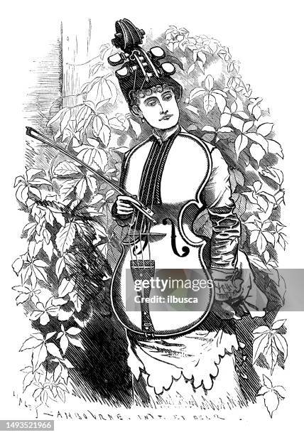 british satire caricature comic cartoon illustration - bizarre fashion stock illustrations