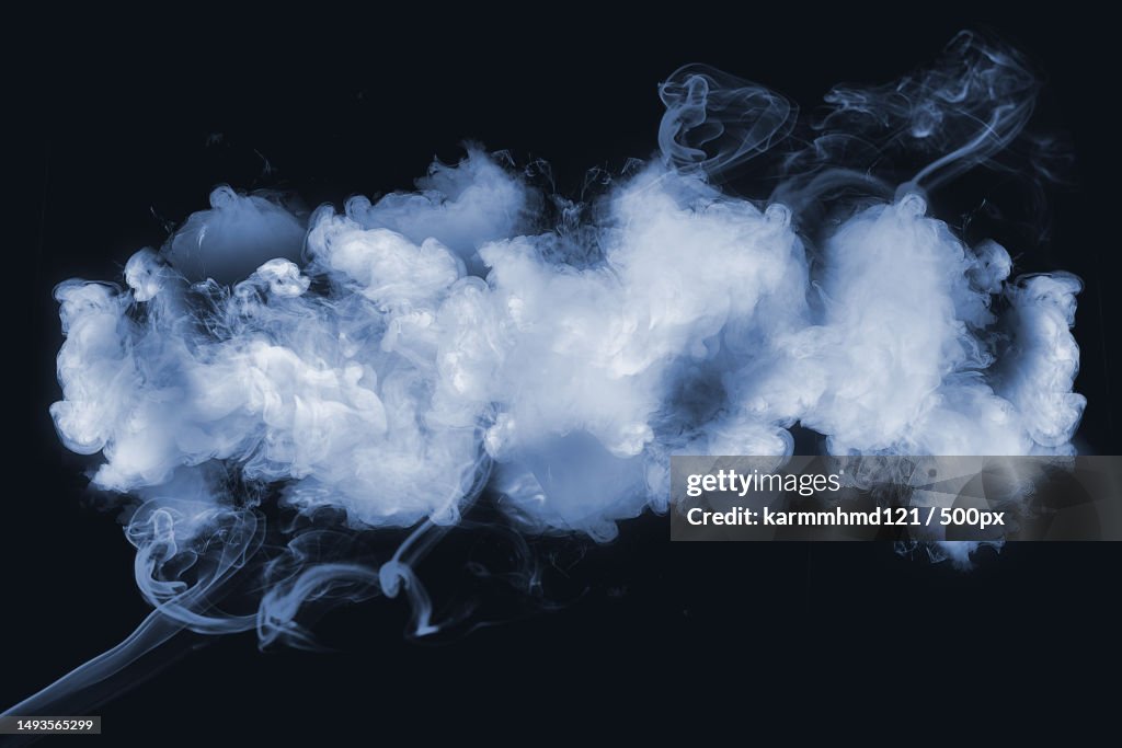 Close-up of smoke against black background,Egypt