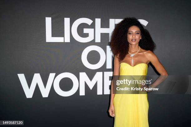 Taís Araújo attends the L'Oreal - Lights on Women Award at the 76th annual Cannes film festival at on May 26, 2023 in Cannes, France.