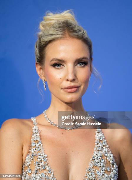 Leonie Hanne attends the amfAR Cannes Gala 2023 at Hotel du Cap-Eden-Roc on May 25, 2023 in Cap d'Antibes, France.