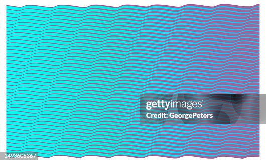 Wave Technology Pattern Technology Background Wave Pattern Stripes High-Res Vector Graphic ...