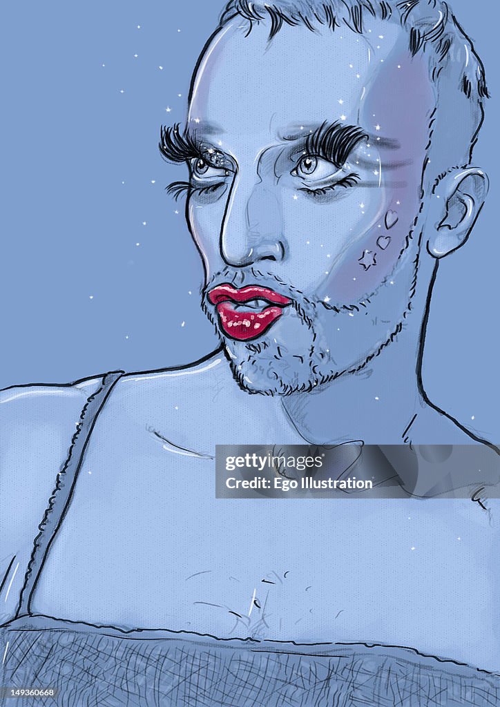 Illustration of man