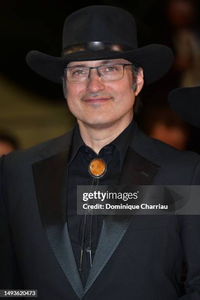 Robert Rodriguez attends the "Hypnotic" red carpet during the 76th annual Cannes film festival at Palais des Festivals on May 26, 2023 in Cannes,...