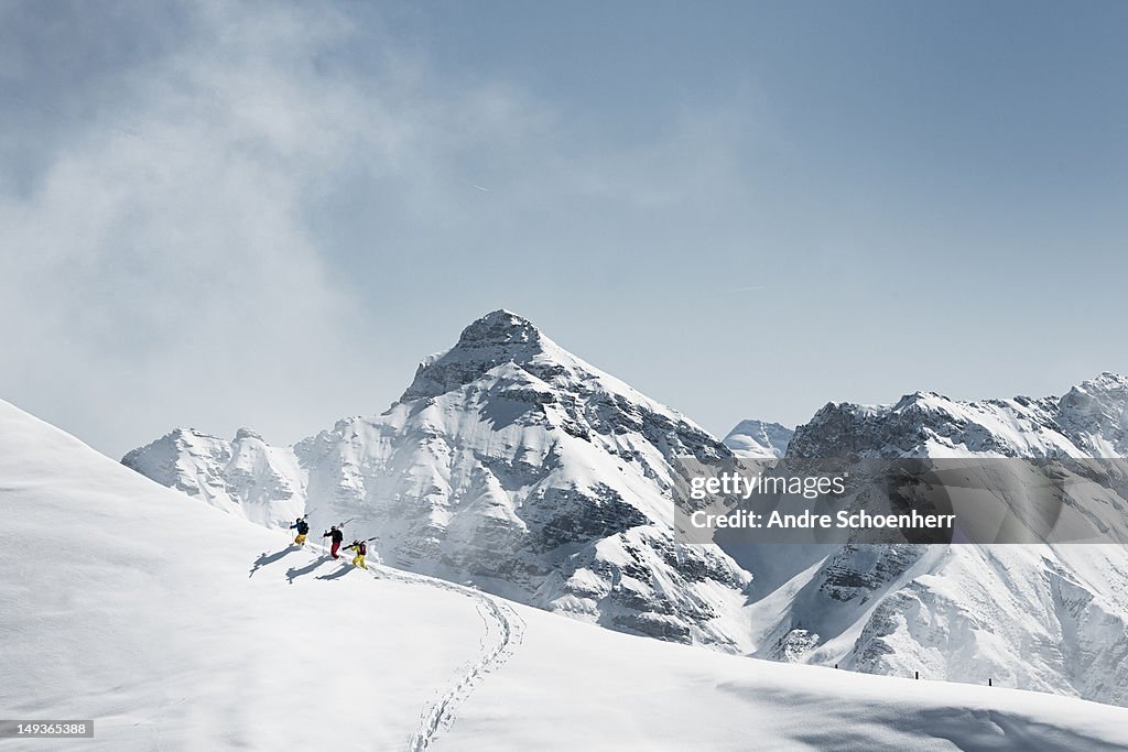 Backcountry skiing