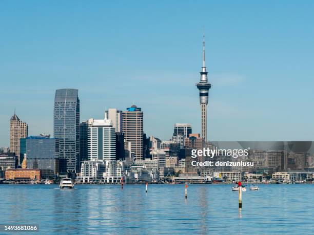 central business district, auckland, new zealand - north island new zealand 個照片及圖片檔