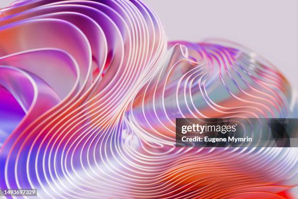 3d wave pattern background - abstract background stock pictures, royalty-free photos & images