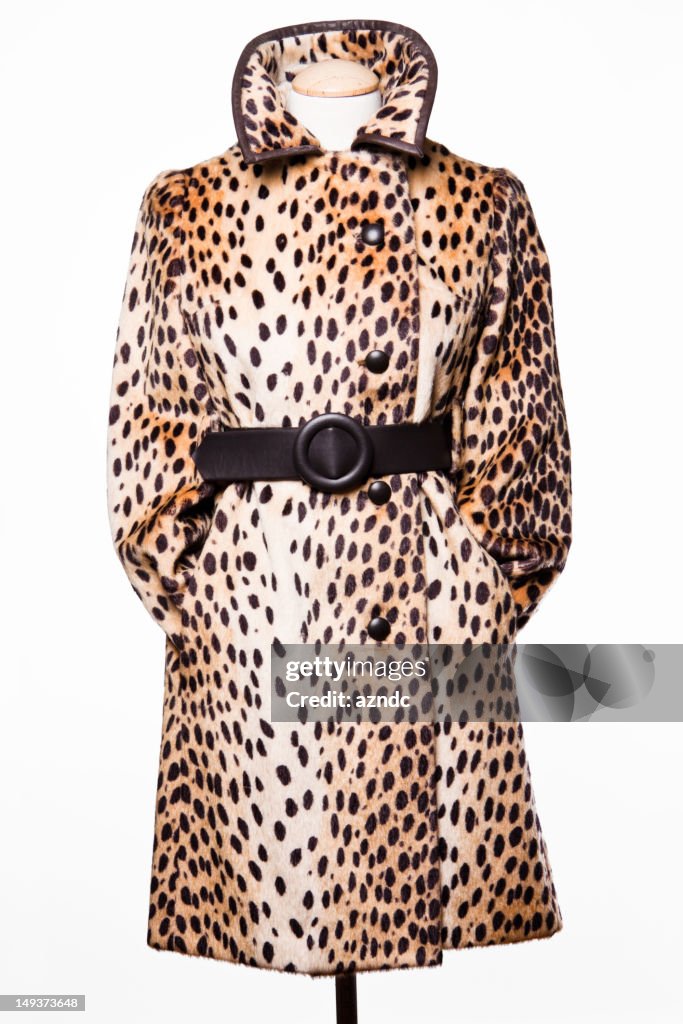 Vintage Faux Fur Coat