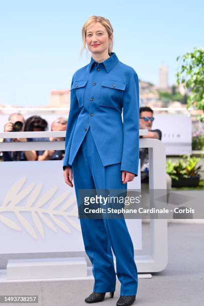 Alba Rohrwacher attends the "La Chimera" photocall at the 76th annual Cannes film festival at Palais des Festivals on May 27, 2023 in Cannes, France.