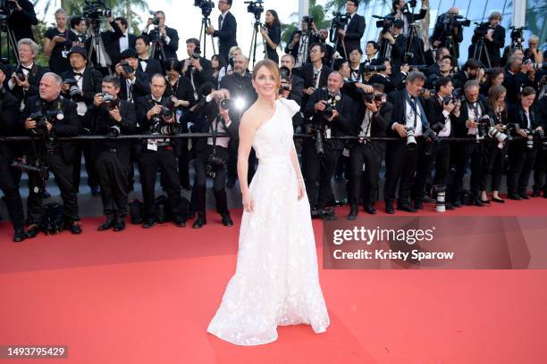 Geri Halliwell attends the "Elemental" screening and closing ceremony red carpet during the 76th annual Cannes film festival at Palais des Festivals...