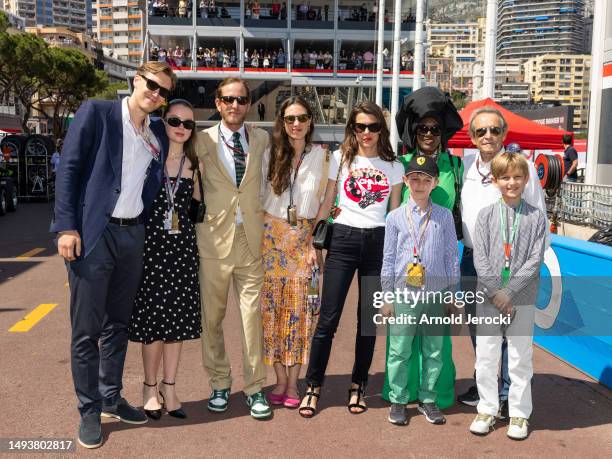 Ben Sylvester Strautmann, Princess Alexandra of Hanover, Andrea Casiraghi, Tatiana Santo Domingo, Charlotte Casiraghi, Khadja Nin, Sacha Casiraghi,...