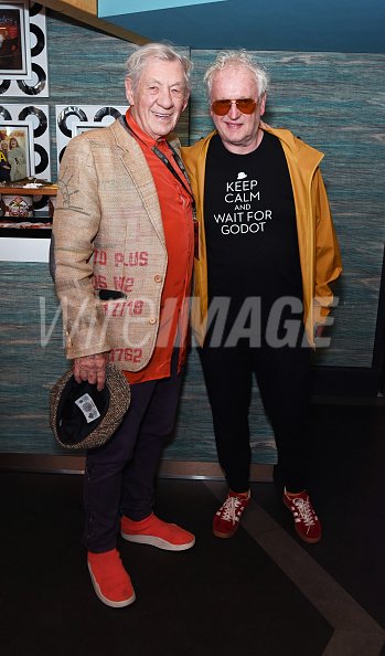Sean Mathias Sir Ian McKellen and Sean Mathias attend the 1st anniversary ...