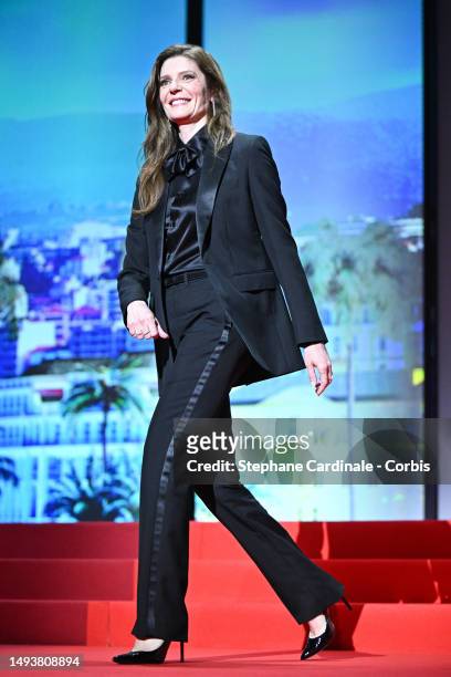 Chiara Mastroianni attends the closing ceremony during the 76th annual Cannes film festival at Palais des Festivals on May 27, 2023 in Cannes, France.