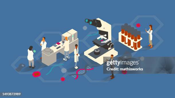 pathology illustration - mathisworks healthcare stock illustrations