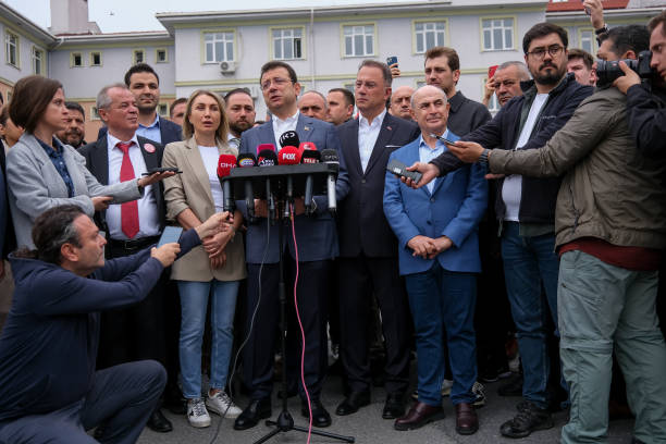 TUR: Mayor of Istanbul Metropolitan Municipality Ekrem Imamoglu Votes  In The Beylikduzu District