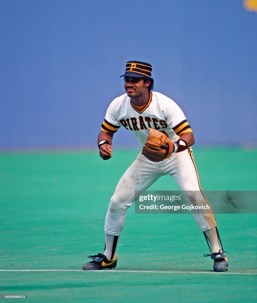 Johnny Ray Reeves Ii Second baseman Johnny Ray of the Pittsburgh Pirates looks on from the ...