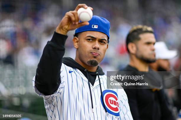 Cubs Deviantart Rapper Myke Towers Photos and Premium High Res Pictures - Getty Images