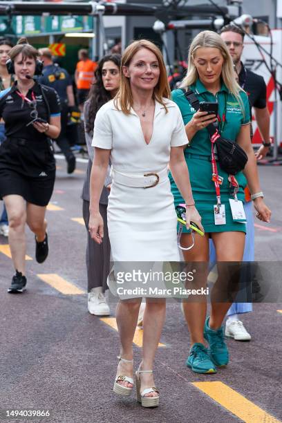Geri Halliwell attends the F1 Grand Prix of Monaco at Circuit de Monaco on May 28, 2023 in Monte-Carlo, Monaco.