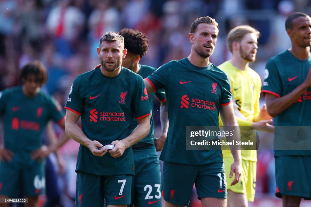Southampton FC v Liverpool FC - Premier League