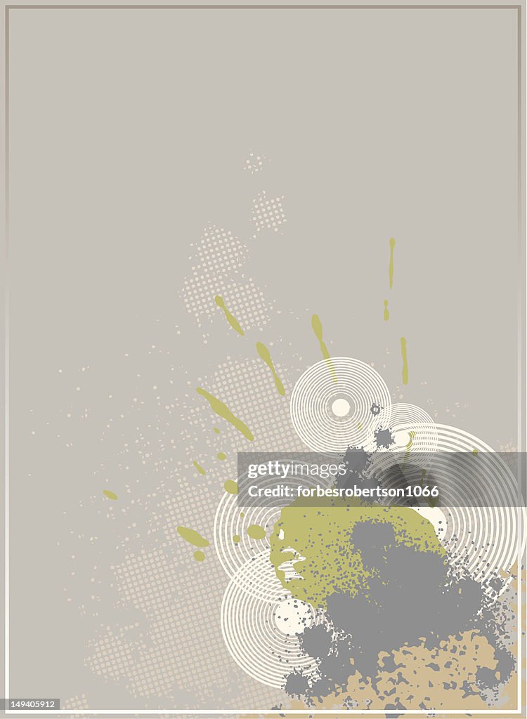 Vector Grunge explosão