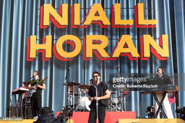 Niall Horan performs on Radio 1 Stage during BBC Radio 1's Big Weekend 2023 at Camperdown Wildlife Centre on May 28, 2023 in Dundee, Scotland.