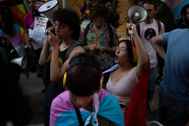 ISR: Trans-Rights Protest In Tel Aviv