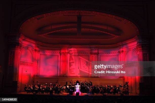 Patti Austin sings Ella Fitzgerald's Gershwin songbook with the New York Pops, led by Steven Reineke, at Carnegie Hall on Friday night, March 16,...