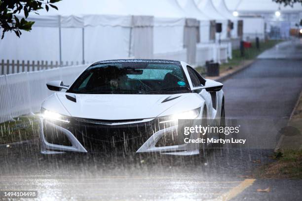 The Honda NSX seen at London Concours. Each year some of the rarest cars are displayed at the Honourable Artillery Company grounds in London.