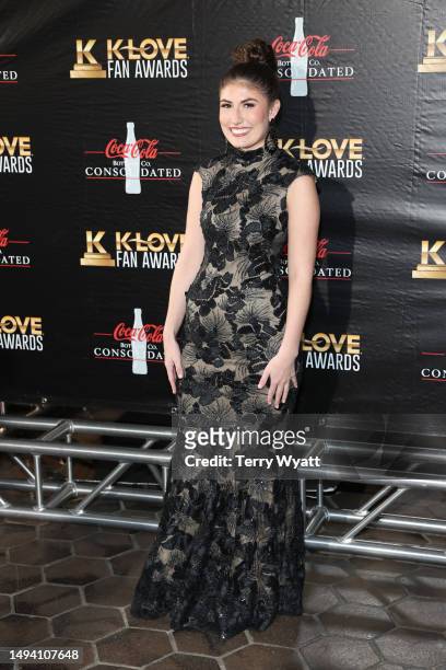 Katy Nichole attends the 10th Annual K-LOVE Fan Awards at The Grand Ole Opry on May 28, 2023 in Nashville, Tennessee.