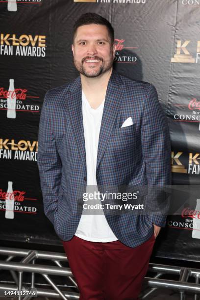 Micah Tyler attends the 10th Annual K-LOVE Fan Awards at The Grand Ole Opry on May 28, 2023 in Nashville, Tennessee.
