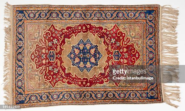 traditioneller teppich - persian pattern stock-fotos und bilder